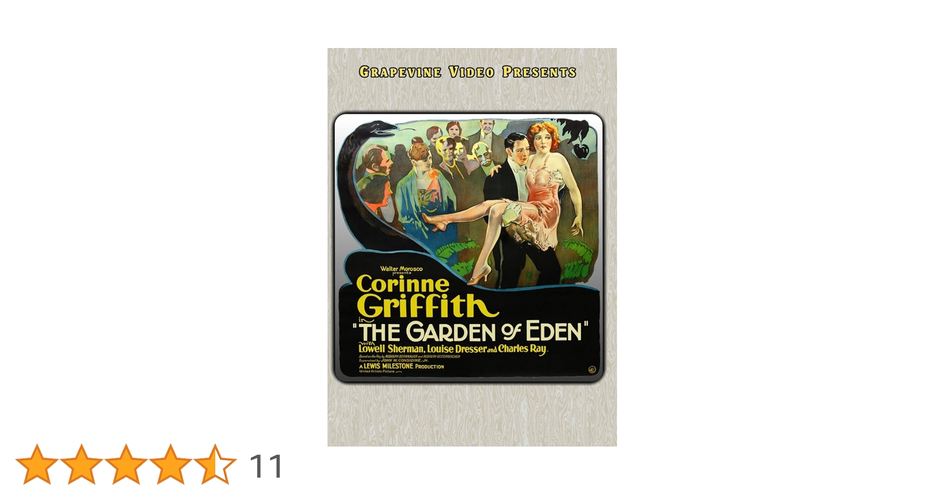 Amazon.co.jp: The Garden of Eden [DVD] : Charles Ray