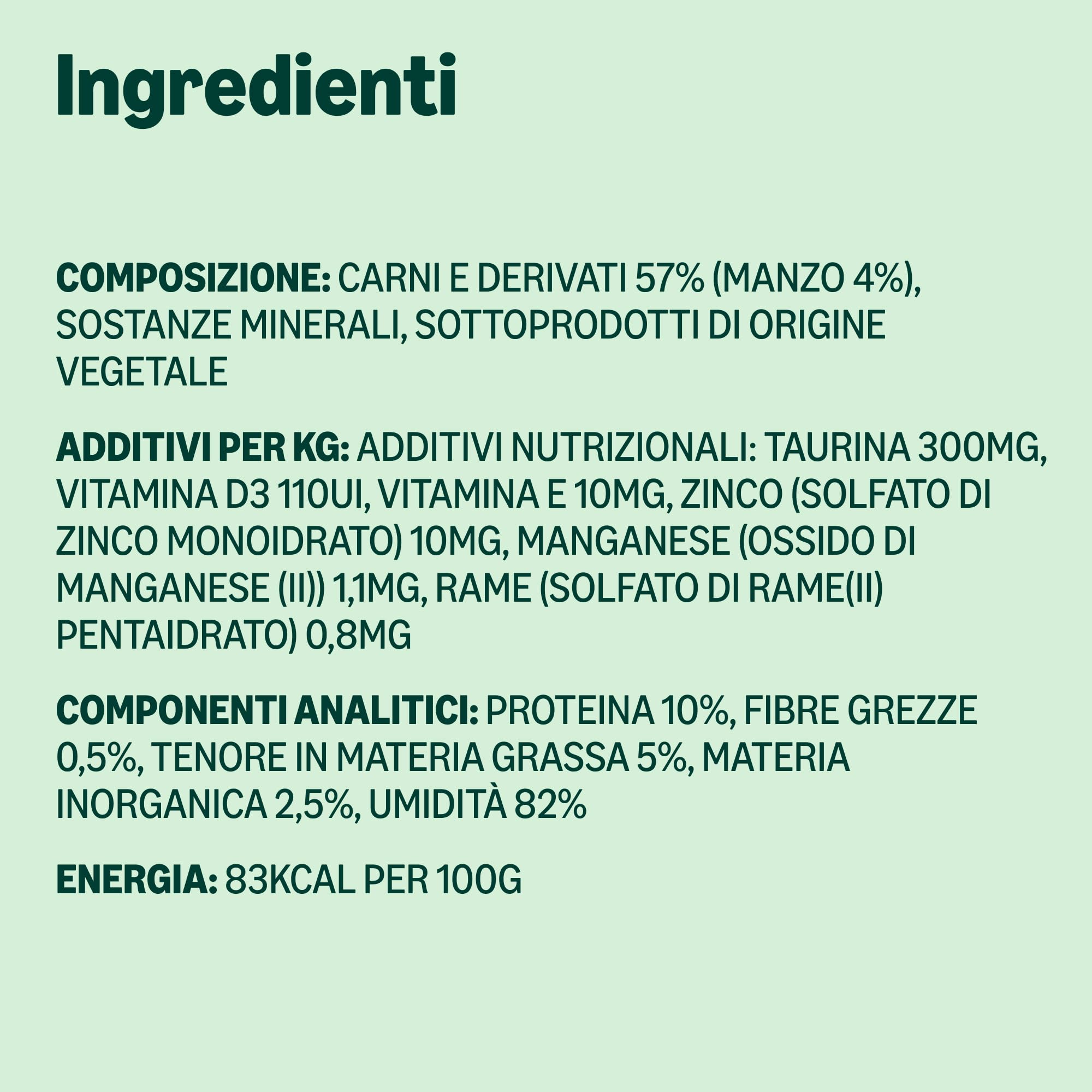 by Amazon Cibo umido per gatti senza cereali, in barattolo, paté di manzo, 12 x 400 g