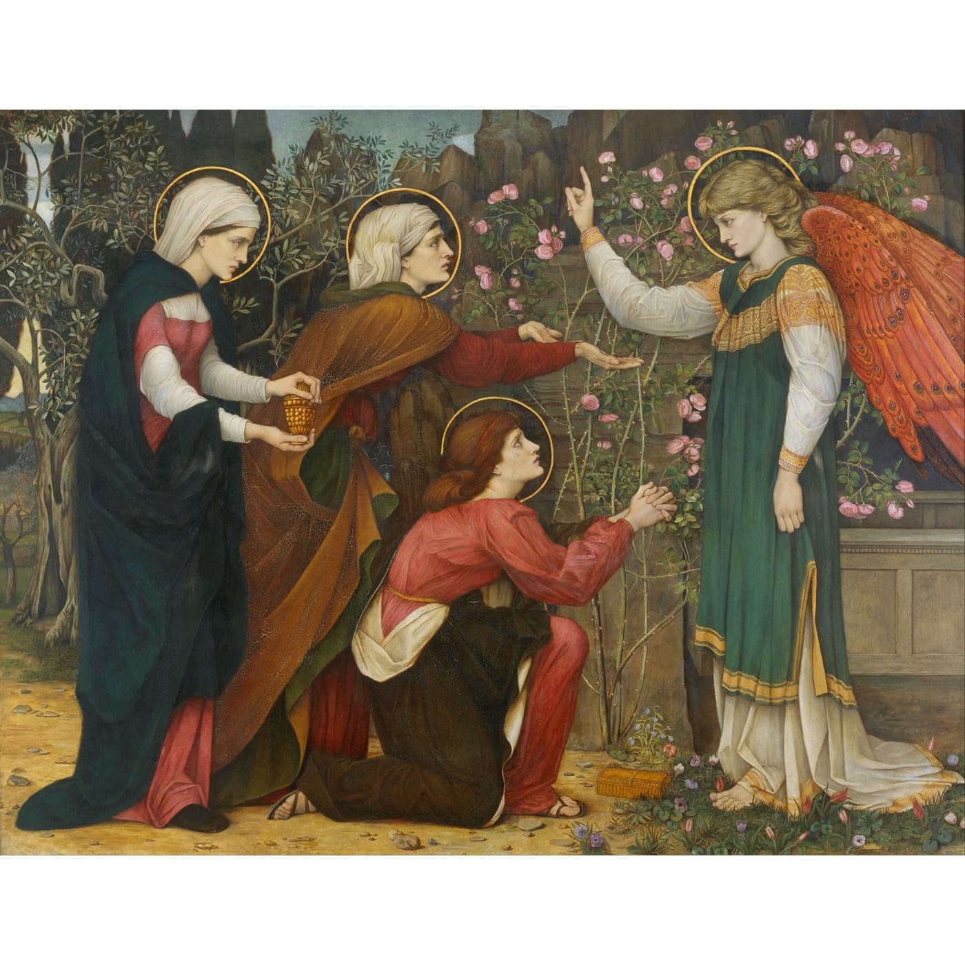Poster John Stanhope Why seek ye deco grand mur vide - 2
