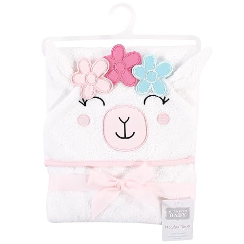 Miniatura 5 de Hudson Baby Toalla con capucha unisex de algodón con cara de animal para bebé, dinosaurio fresco, talla única