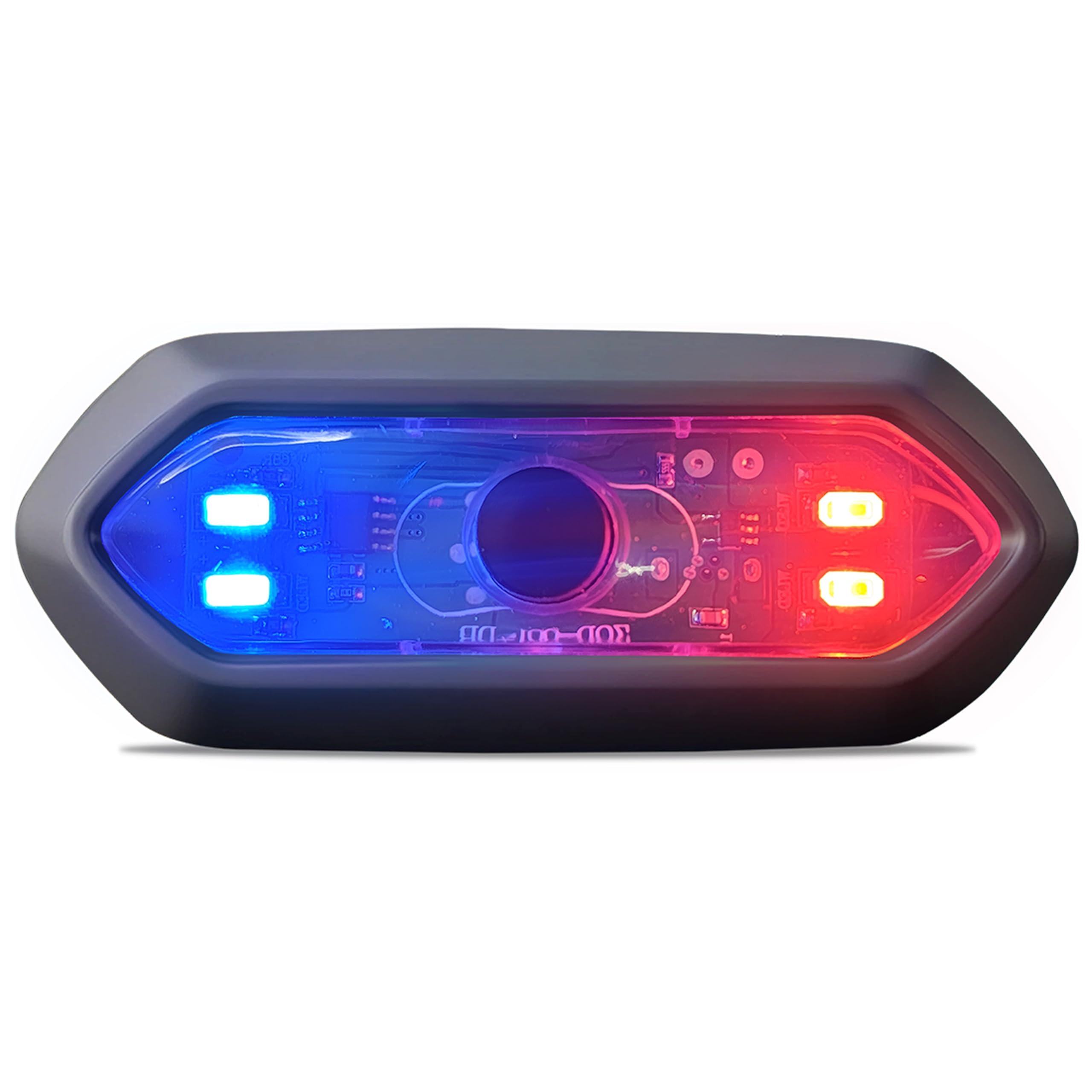 OBEROI'S TRADERS ABS Universal Helmet LED PCR Light with 3 Modes of Flashing | Blinking Strobe Rear Warning Red Safety Night Riding Light USB Charging Cable-picture-34