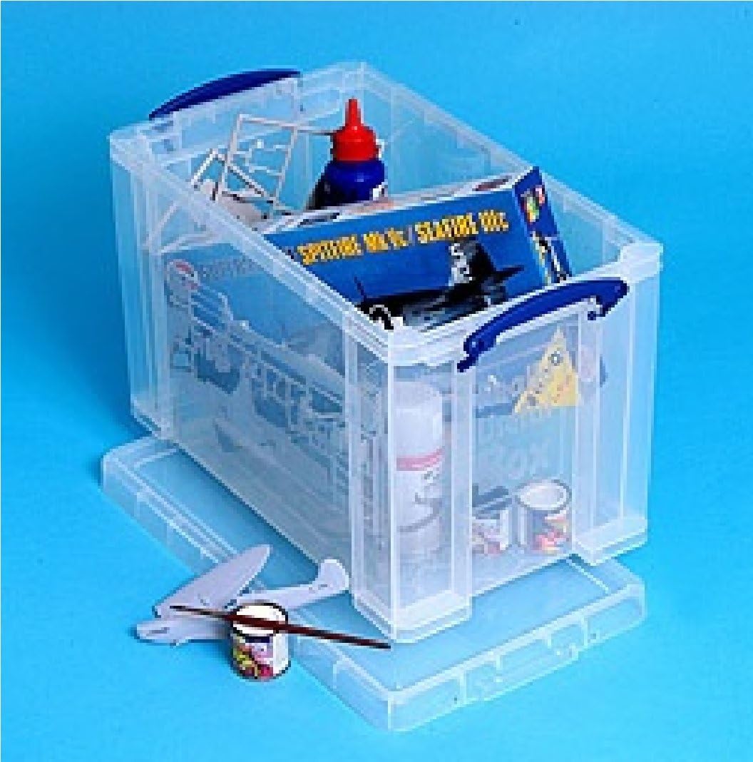 24 litre Really Useful clear storage box Amazon.co.uk Home & Kitchen