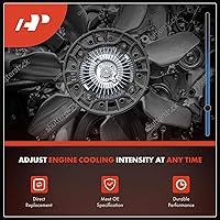 Vista 2 de A-Premium Embrague del ventilador de refrigeración del motor compatible con Suzuki Vitara 1999-2002, Sidekick 1989-1991, 1.6L