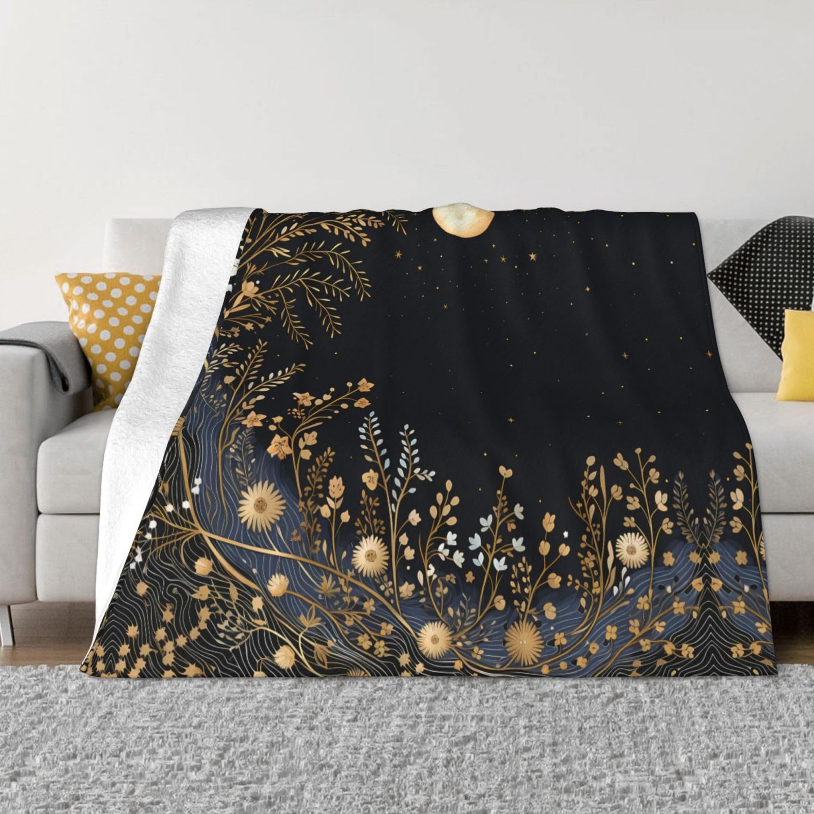 Couverture canapé chaude pour soirées cocooning au salon