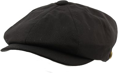 Cotton Snap Newsboy Drivers Cabbie Cap 