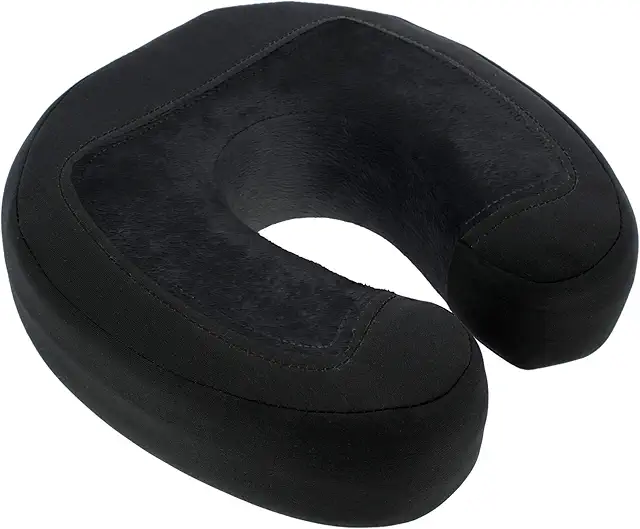 Almohada Cervical Ergonómica de Espuma Memoria para Coche, Oficina y Viaje