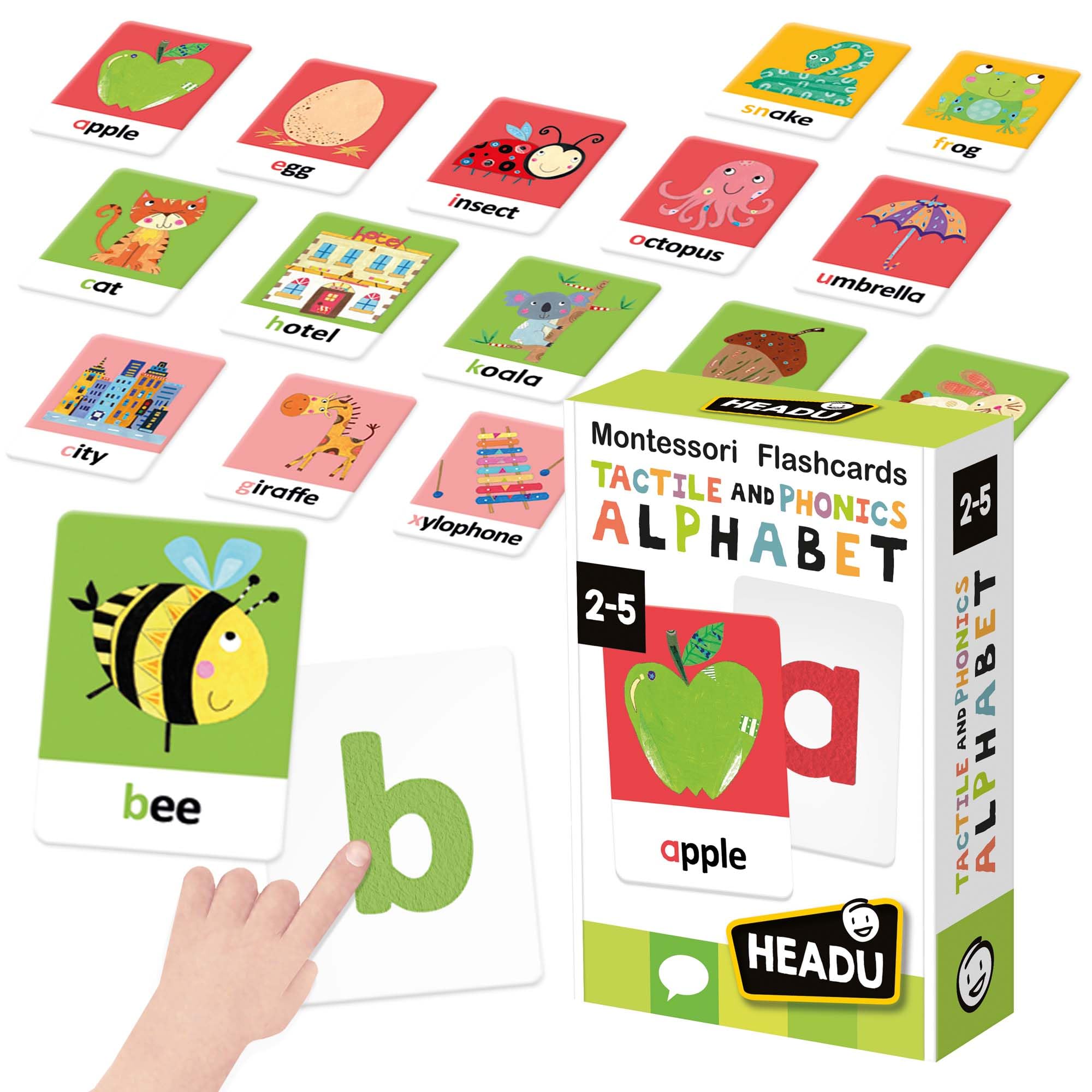 MADKID ABCカード Alphabet Puzzle Cards - 26 Pieces – Momo & Nashi