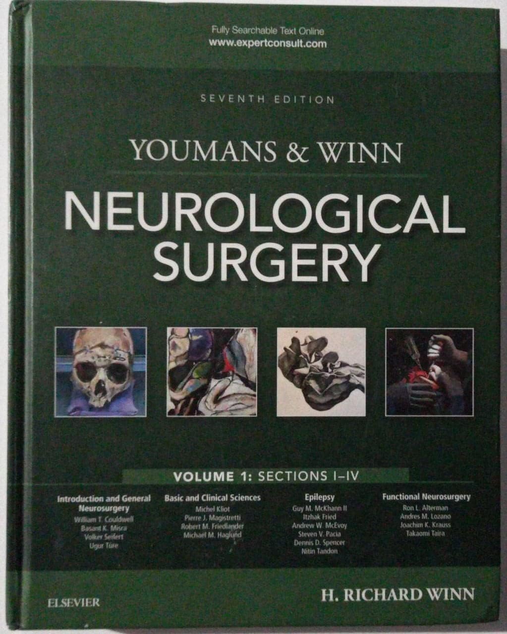 Youmans and Winn Neurological Surgery, 1-Volume (Youmans Neurological Surgery) Hardcover – 1 January 2017