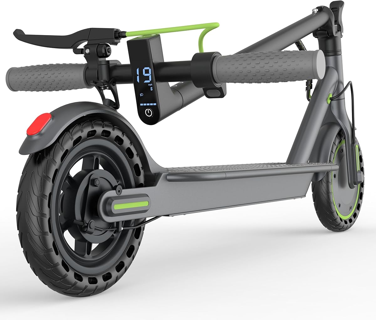 Roinside Electric Scooter- 8.5"/10''/14'' Tires, Up to 19/22MPH, 350W/500W Motor, Max 12/16/21/23/27/62Miles Long-Range Foldable Escooter for Adults Adults Scooter with Double Braking System, App