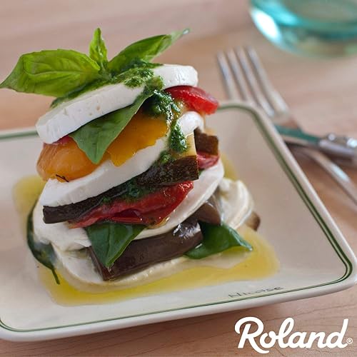 Miniatura 6 de Roland Foods Berenjena a la parrilla marinada en aceite, alimentos importados especiales, paquete de 63.5 onzas