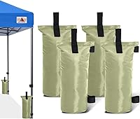 Vista 16 de ABCCANOPY Juego de Pesos para Toldo de 4-120 LBS Bolsas de Arena para Carpa Emergente, Bolsas de Peso para Gazebo al Aire Libre, Trampolín, Pérgola