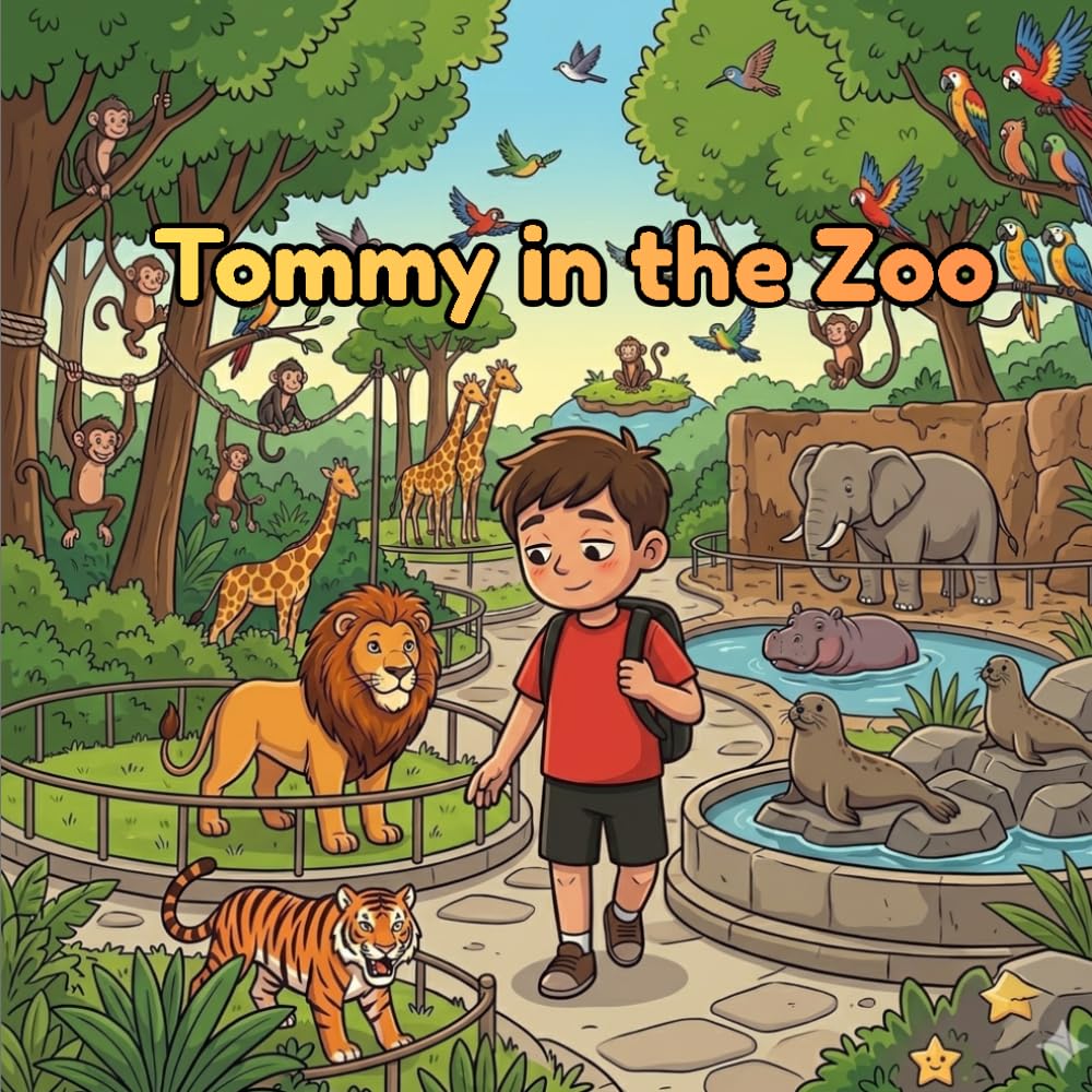 Tommy in the Zoo: A Fun and Educational Animal Adventure for Kids