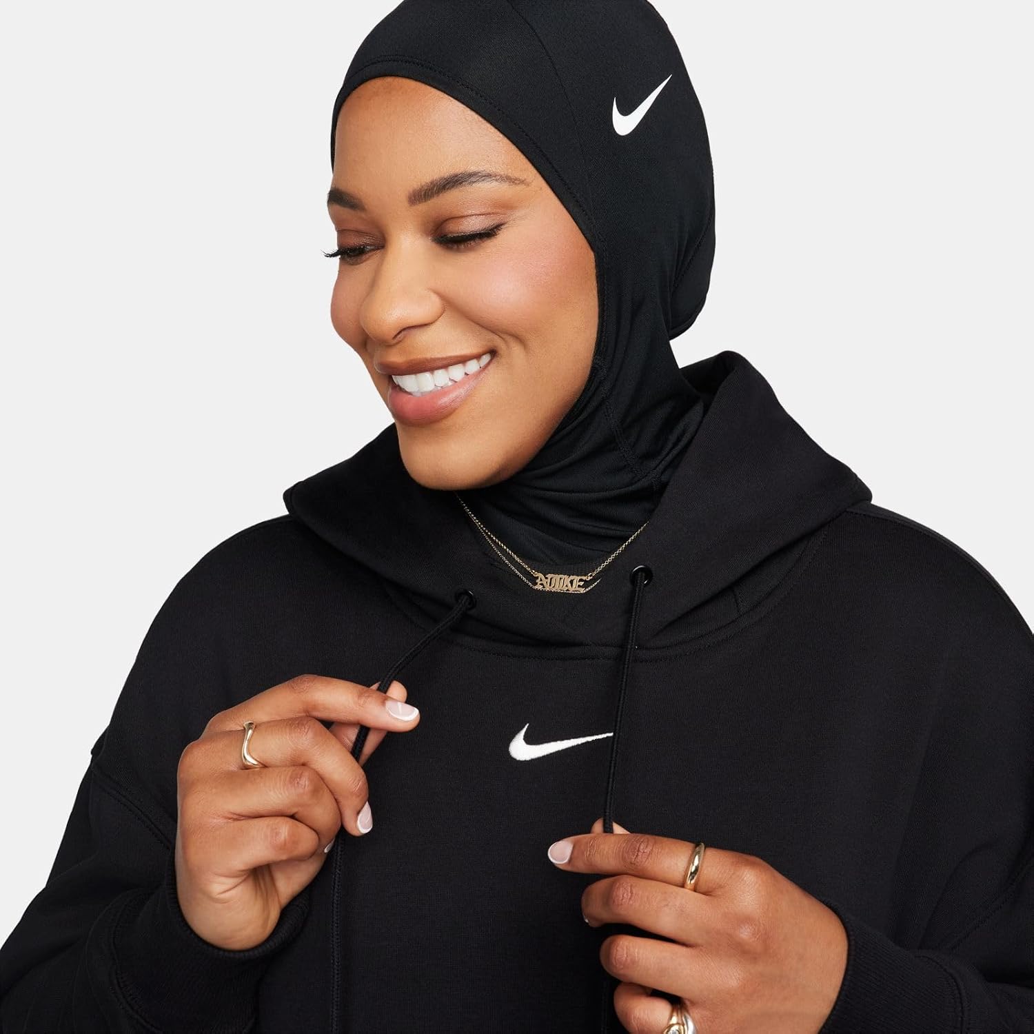 Nike womens Sportswear Phoenix Fleece Oversized Pullover Hoodie - Image 4
