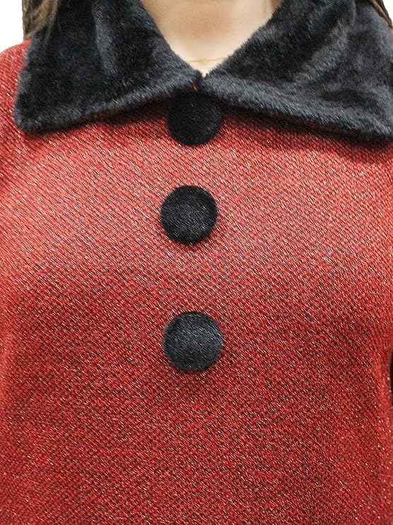 Image of Matelco Women's Wool Straight Kurti for Winters (Ad04Caz45 Black Parent).
