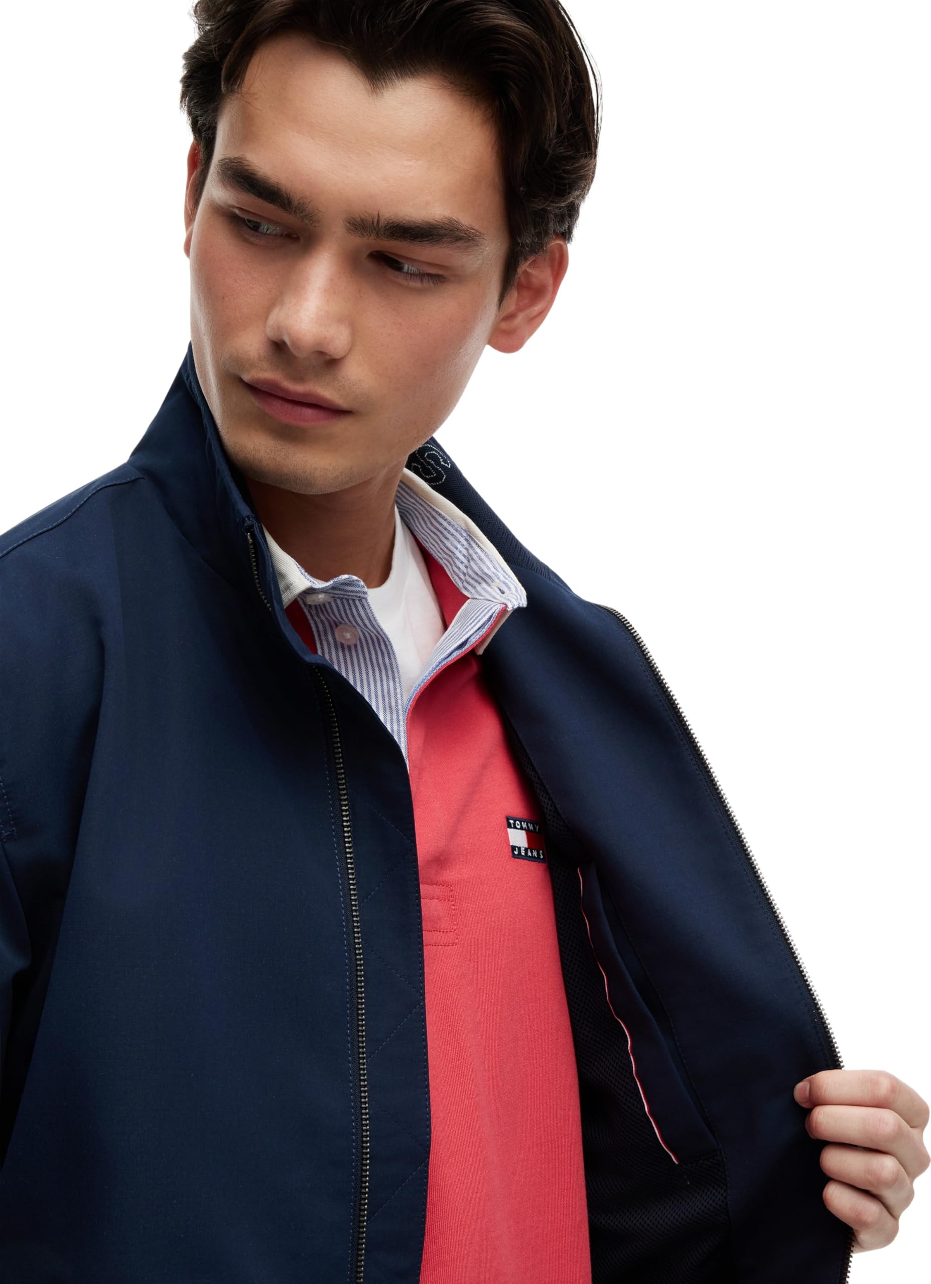 Tommy Jeans Tjm Essential Jacket Ext Dm0dm22720 Altre Giacche Unisex - Adulto (Pacco da 1)