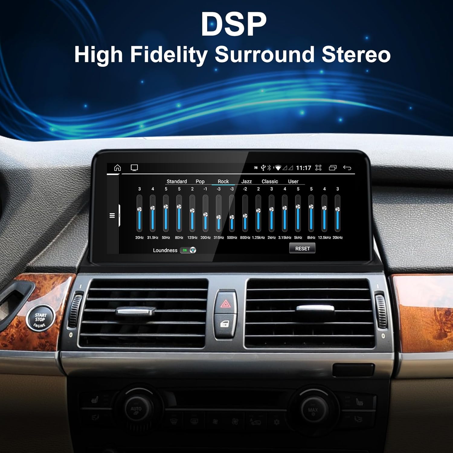 12.3" CarPlay Screen for BMW E70 E71 2007-2010year CCC System, Wireless Android Auto Multimedia Car Radio Receiver, GPS Navigation 1920 * 720 HD