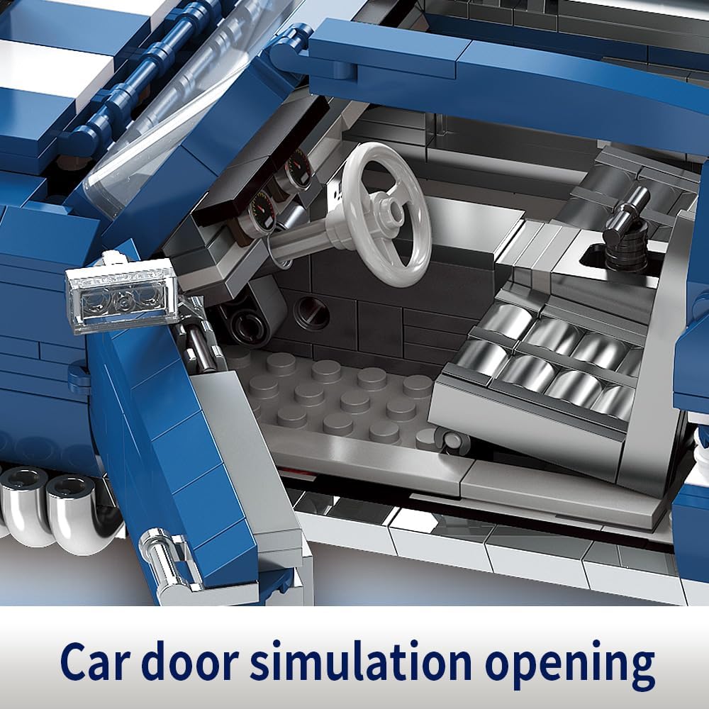 Detailed interior of the Mesiondy GTRS car model with open door