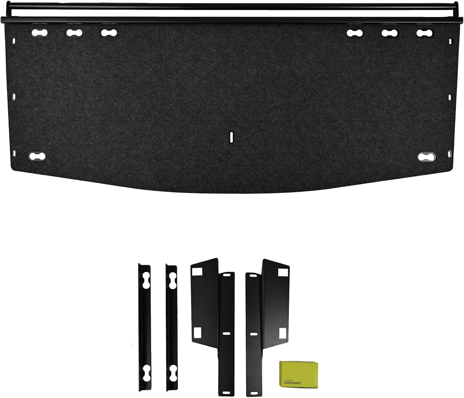 VanEssential Headliner Shelf - Ford Transit Van High Roof - with Cab Grab Handle