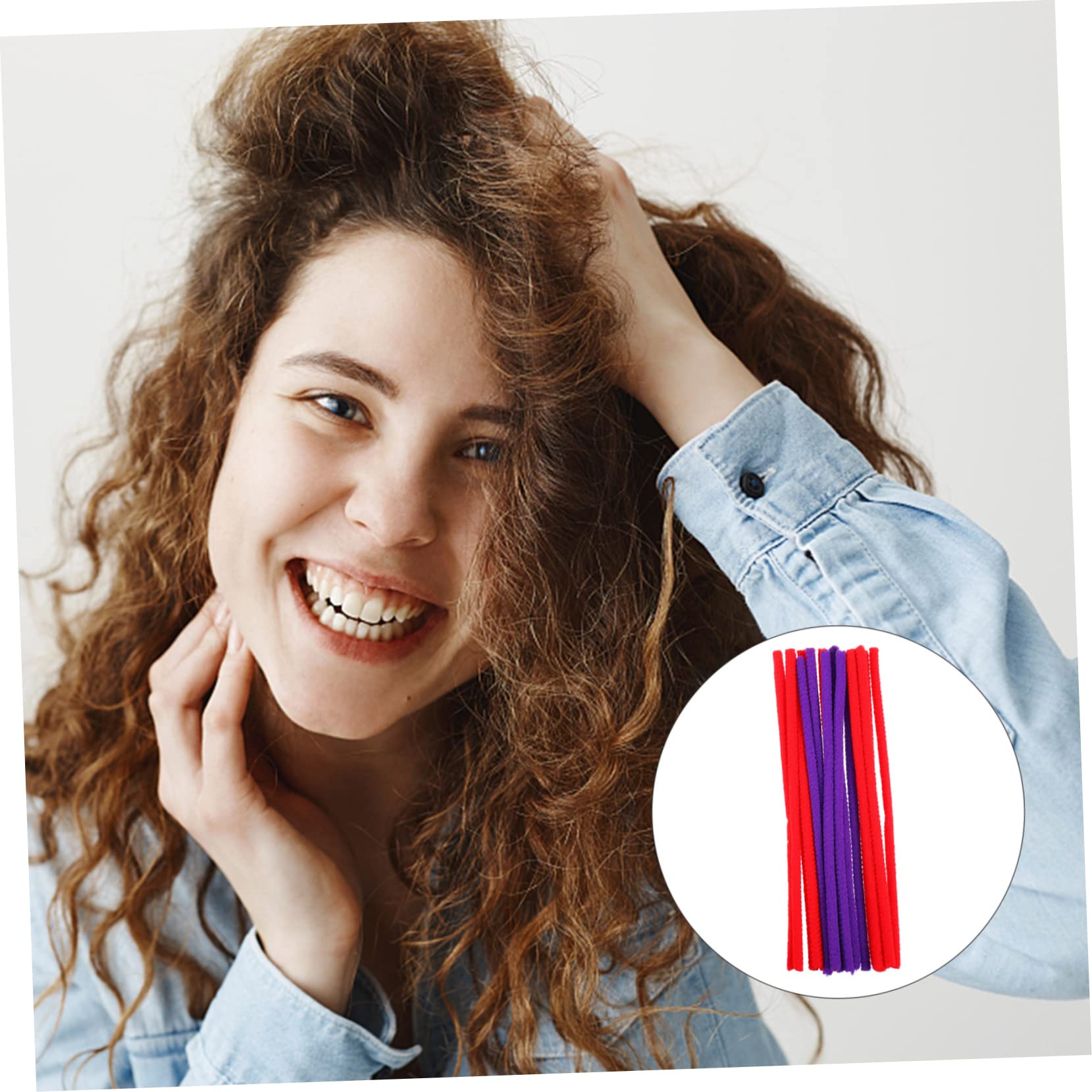 AUTSUPPL Hairdressing Rods 90pcs Hair Curling Roller Tool for Salon and Home Random Color