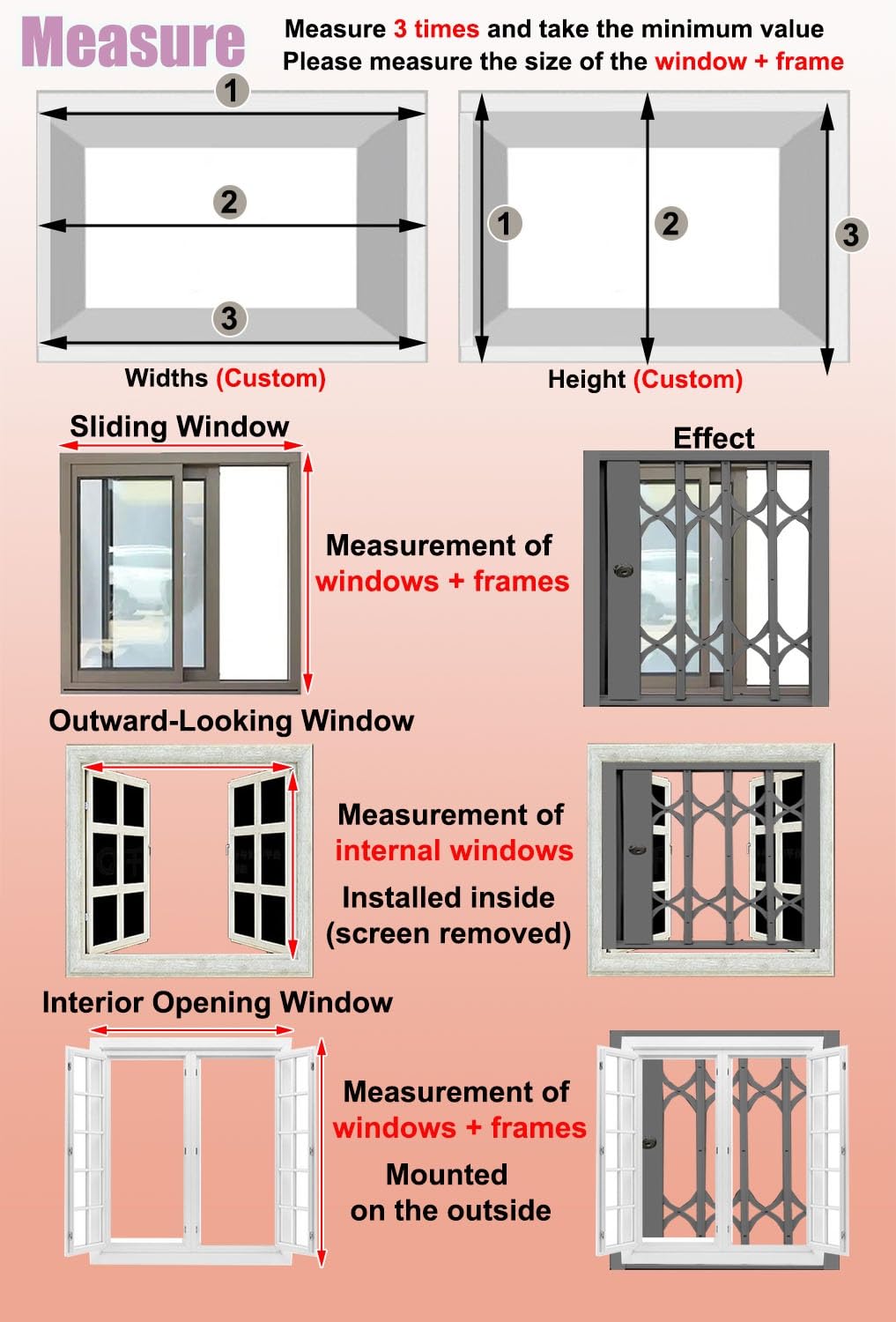 Rejilla plegable de seguridad para exteriores, protector de seguridad de metal para protección del hogar, prevención de robos para puertas, ventanas, hoteles y zonas residenciales