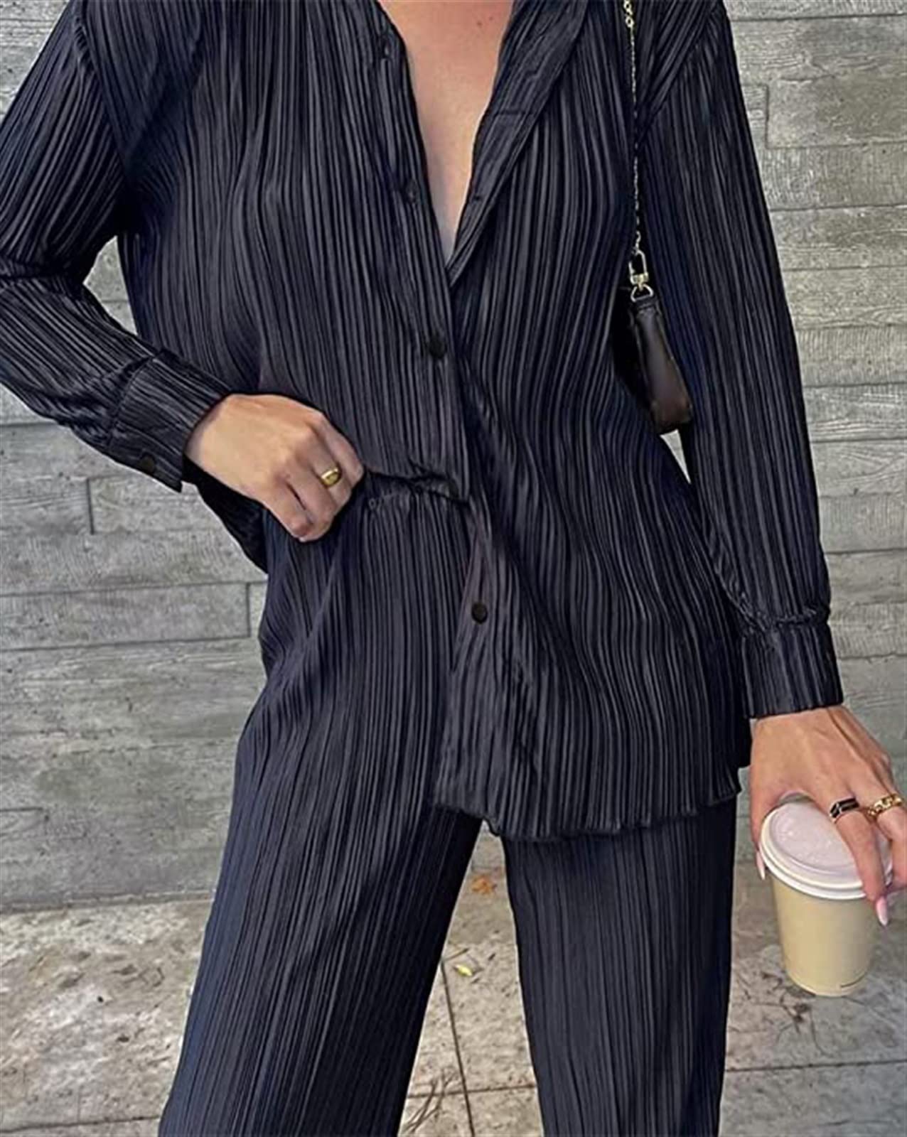 Damski Zestaw 2 Sztuk Strój Sport Joga Fitness Bodycon Slim Kombinezon do Biegania Kombinezony Sportowe Kombinezon Lato z Długim Rękawem + Legginsy Spodnie
