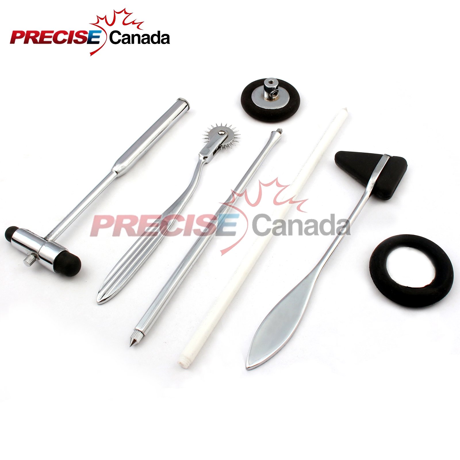 PRECISE CANADA: 5 PCS NEUROLOGICAL SET BUCK, TAYLOR, BABINSKI, WARTENBURG PINWHEEL