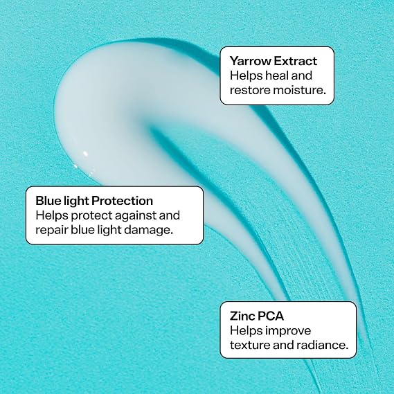 Bubble Skincare Level Up Gel Face Moisturizer for Oily Skin -Travel Size Lightweight Gel Moisturizer, Balancing + Hydrating Face Lotion with Niacinamide + Zinc to Improve Texture + Reduce Shine (50ml)