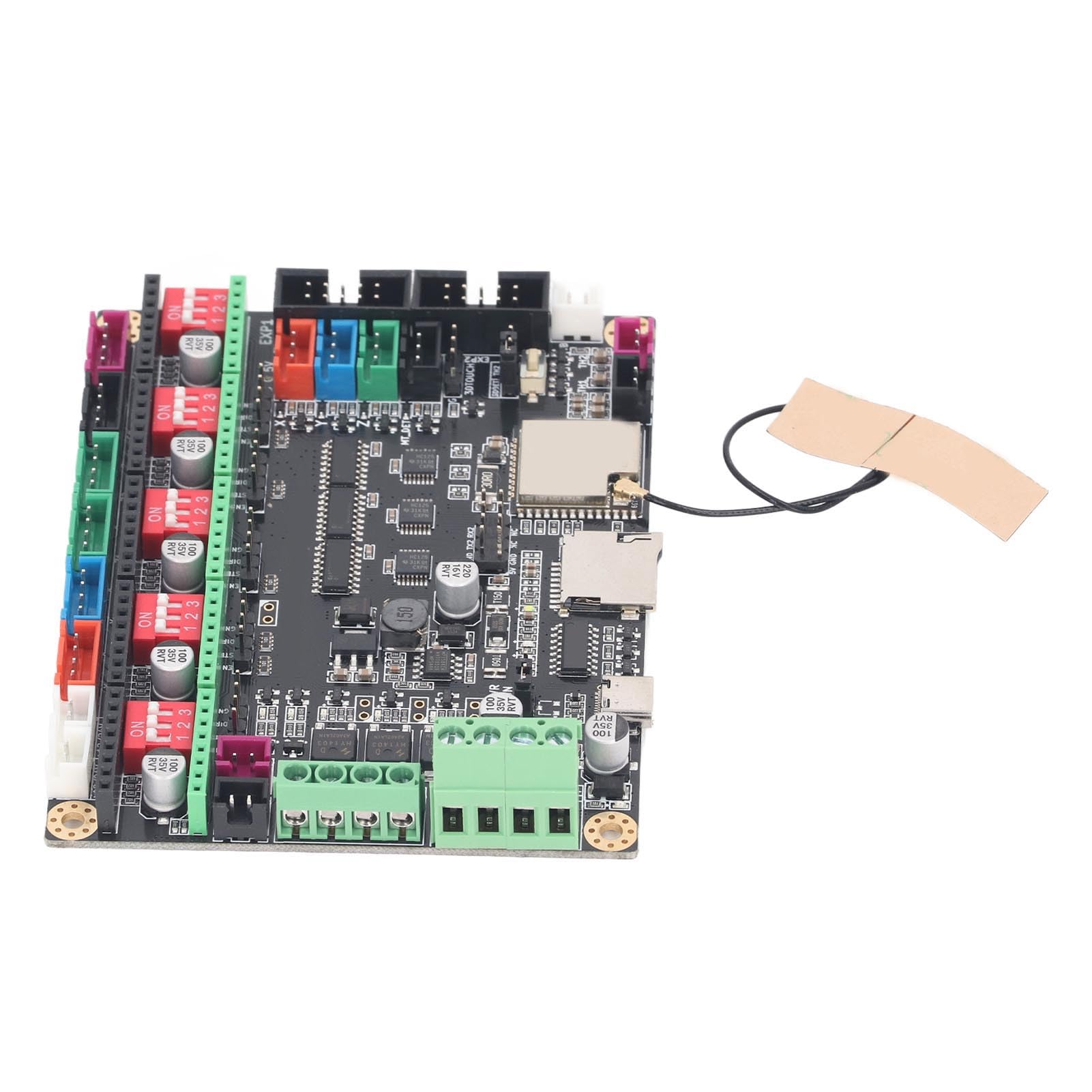 Jiawu 520K 3D-Drucker-Steuerplatine 32-Bit-Motherboard MCU 240 MHz DC12-24V 2.0 Firmware USB-Update A4988 Stepper-Treiber Zum Austausch