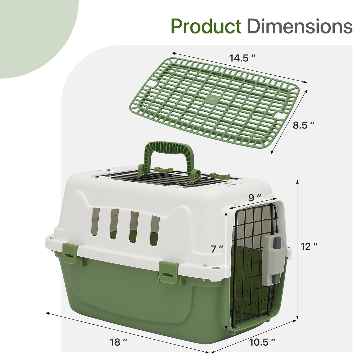 Travel in Style: Review of the 18 Inch Hard-Sided Dog Carrier for Small Pets