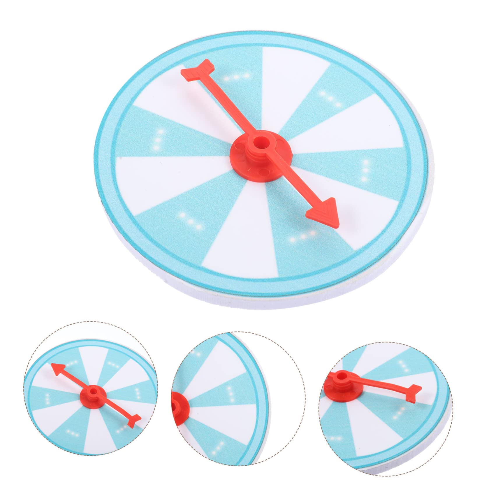 KICHOUSE 1Pc Wall Hanging Prize Wheel Game Turntable for Classroom Parties and Events Raffle for Fun Activities