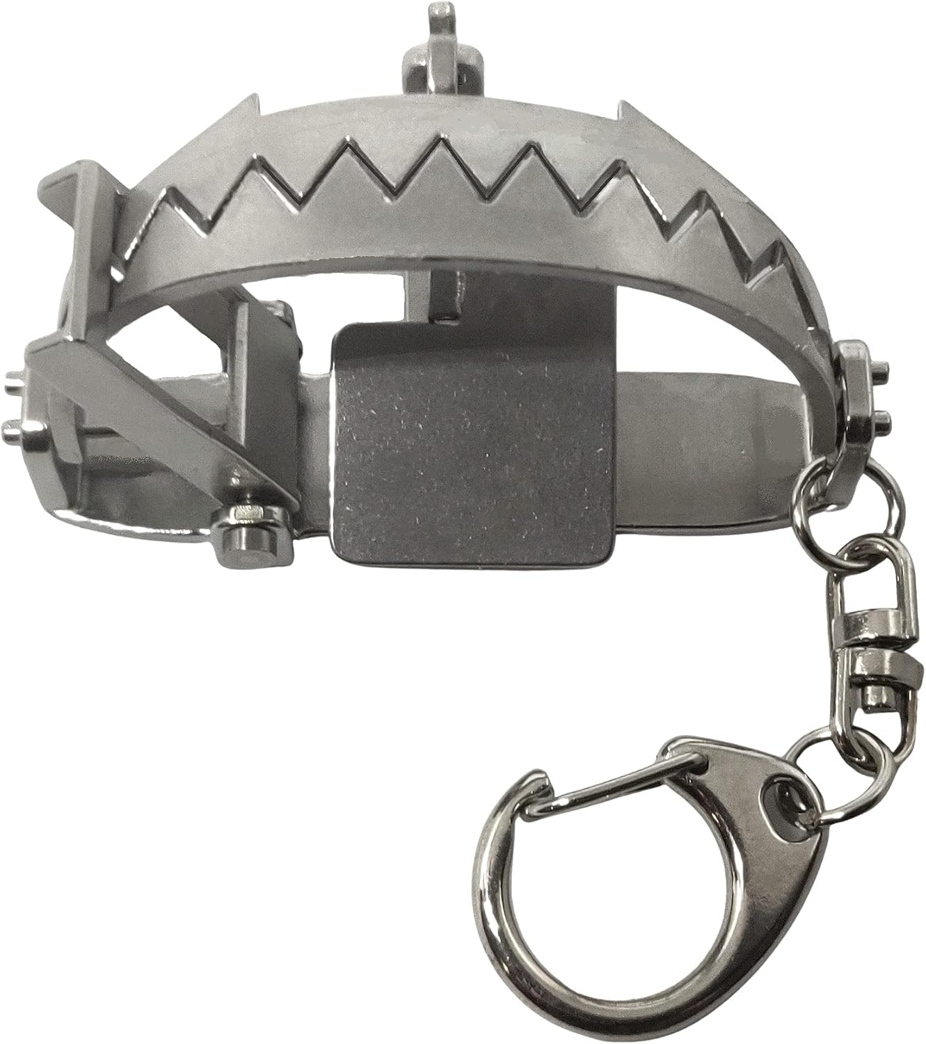 Trappy The Original MINI Bear Trap Keychain That Works DESTROY