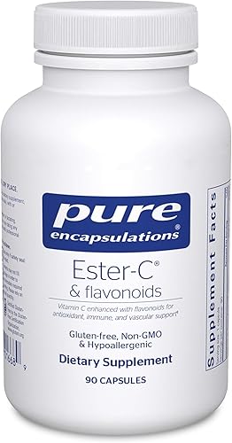 Pure Encapsulations, Vitaminas éster-C y flavonoides, 1