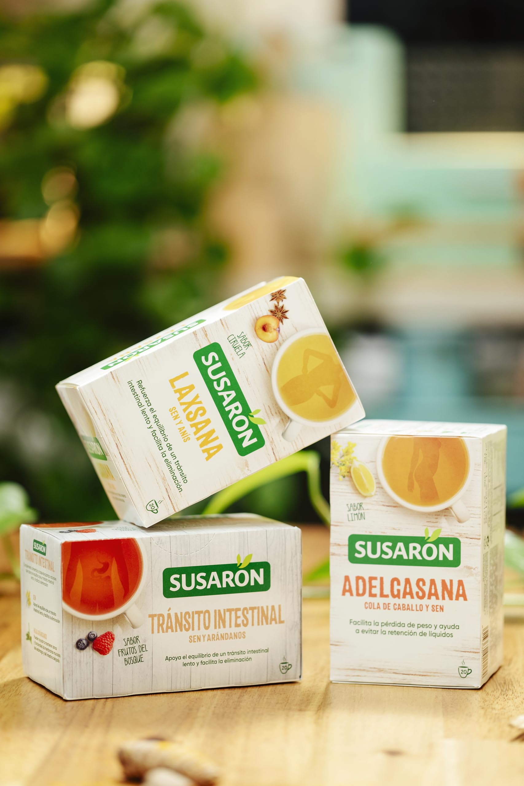 Susarón Infusión Laxsana Sen y Anís Sabor Ciruela Caja 10 bolsitas