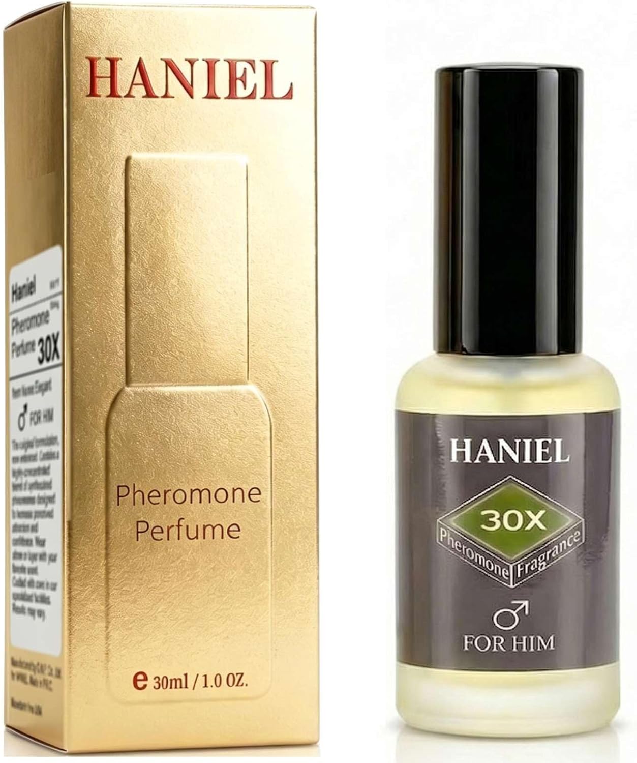 Haniel Fresh Woody Homme Cologne for Men Long Lansting citrus Cedar | Daily Office Gym Date Night Fragrance | Natural Pheromone Infused | Premium Mens Perfume | 1 fl oz Travle Size