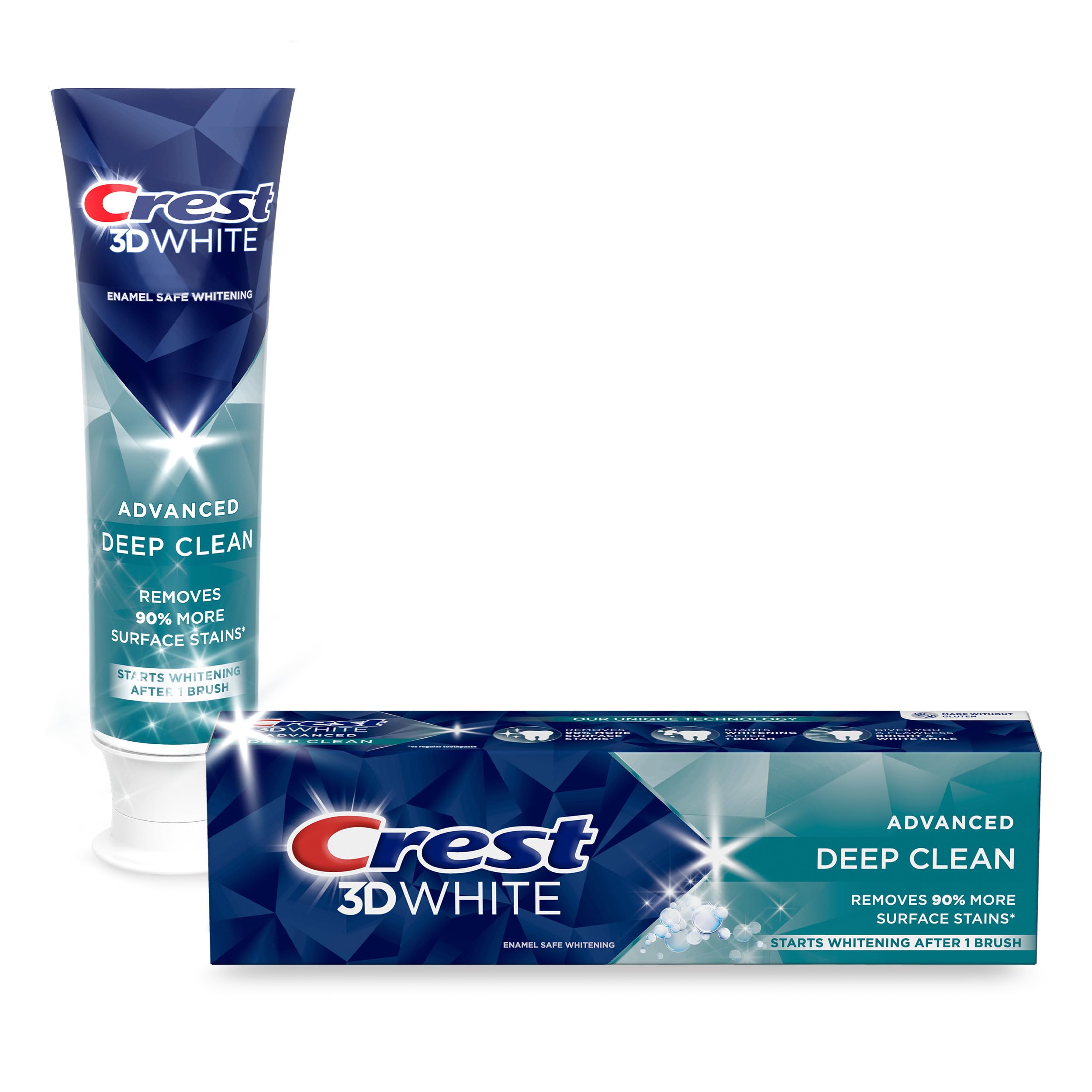 Crest, 3D Whitening Foam Clean 4.8Z, 3.3 Ounce