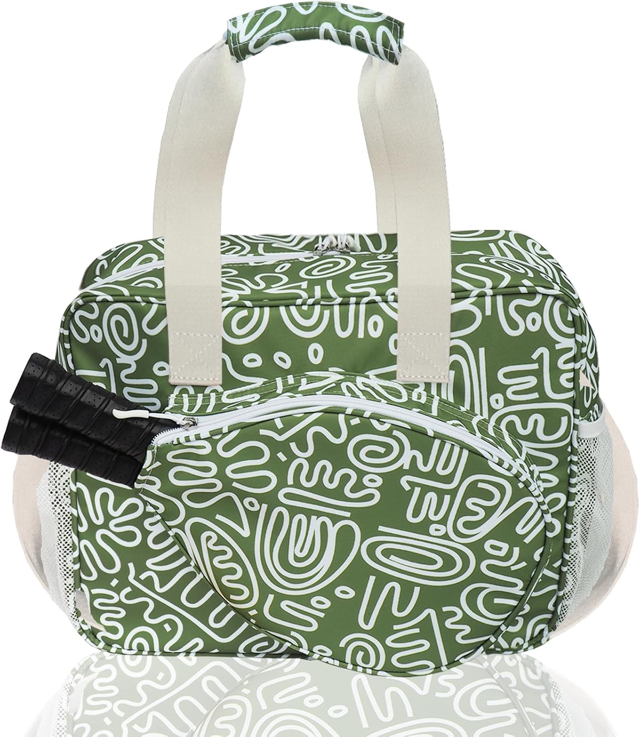 Pickleball Bag for Women, Cute Pickleball Tote Bag Crossbody Sling Paddles Shoulder Bag Large for Sports Gym Duffle