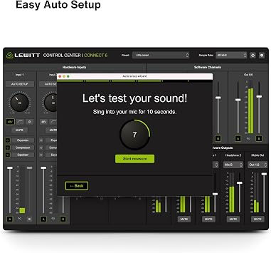 LEWITT Connect 6 DSP Powered USB Interface