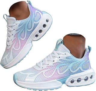 Generic Women's Mesh Air Cushion Sneakers 2026 Lace Up Sporty Platform Shoes