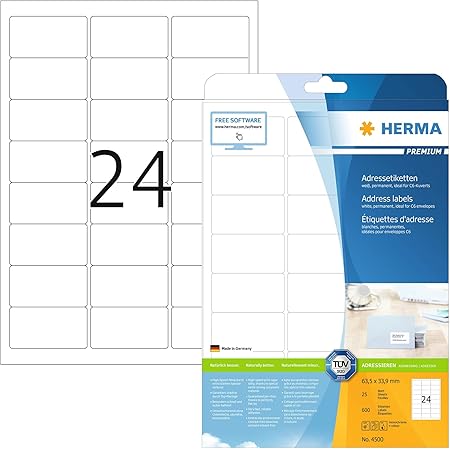 Avery Italia L6013-20 Etichette Adesive Resistenti In Poliestere - Foto 6