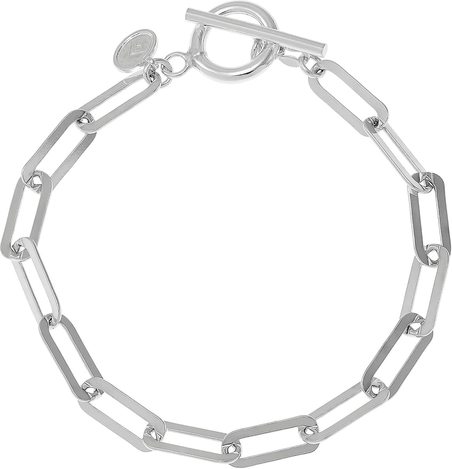 Silpada 'Let's Link' Toggle Chain Bracelet in Sterling Silver, 7.5"