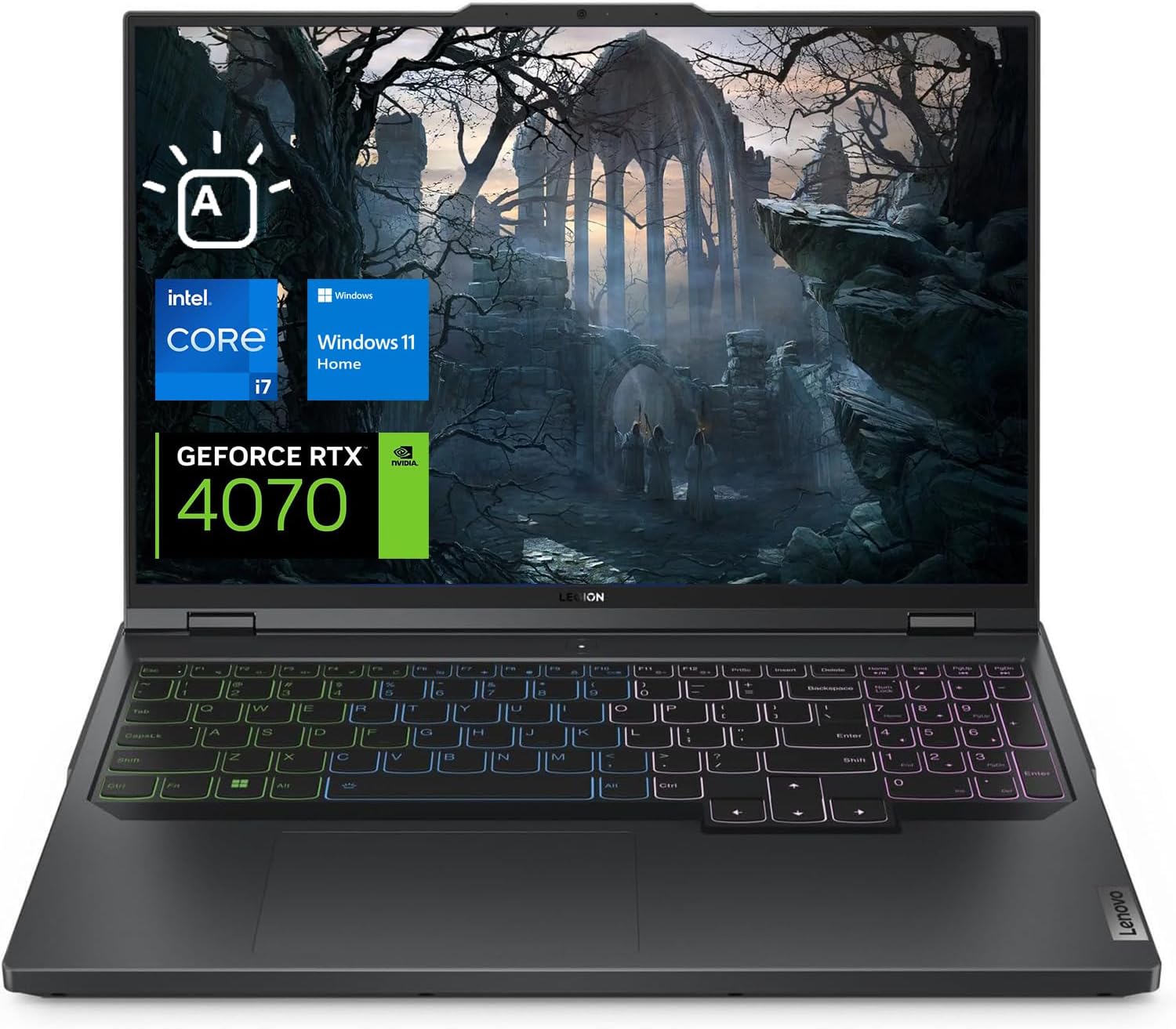 Legion Pro 5i Gen 8 Gaming Laptop, 16" WQXGA 165Hz Display, Intel Core i7-13700HX, NVIDIA RTX 4070, 32GB DDR5 RAM, 2TB SSD, Webcam, RGB Backlit Keyboard, Wi-Fi 6, Windows 11 Home