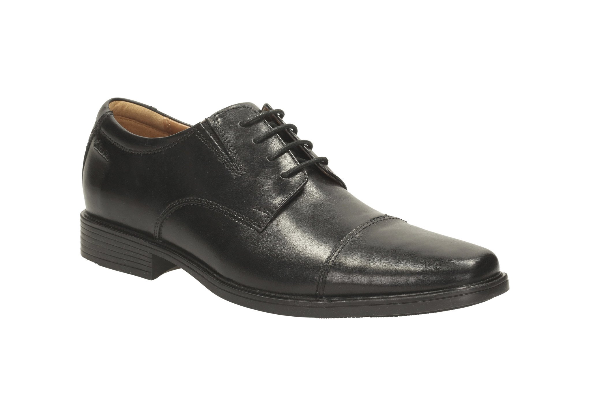 Clarks Tilden czapka męska Oxford płaska
