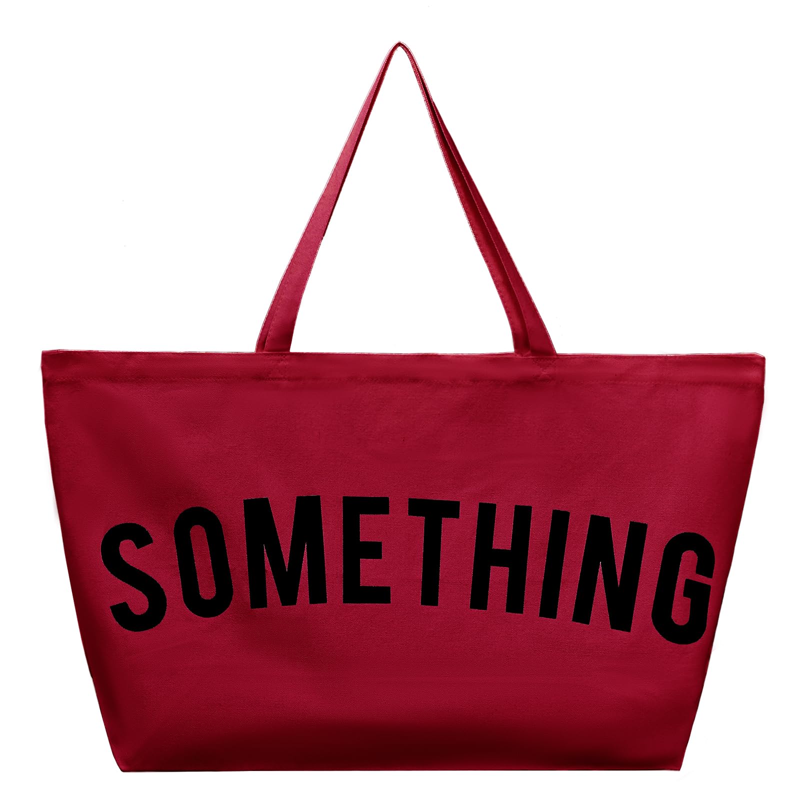 Large Canvas Tote Bag - Extra Large Shopping Bag for Women Beach Totes Bags Reusable Big Grocery Bag