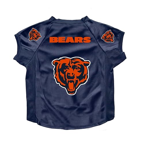 Littlearth Chicago Bears NFL - Camisetas elásticas para Perros Grandes