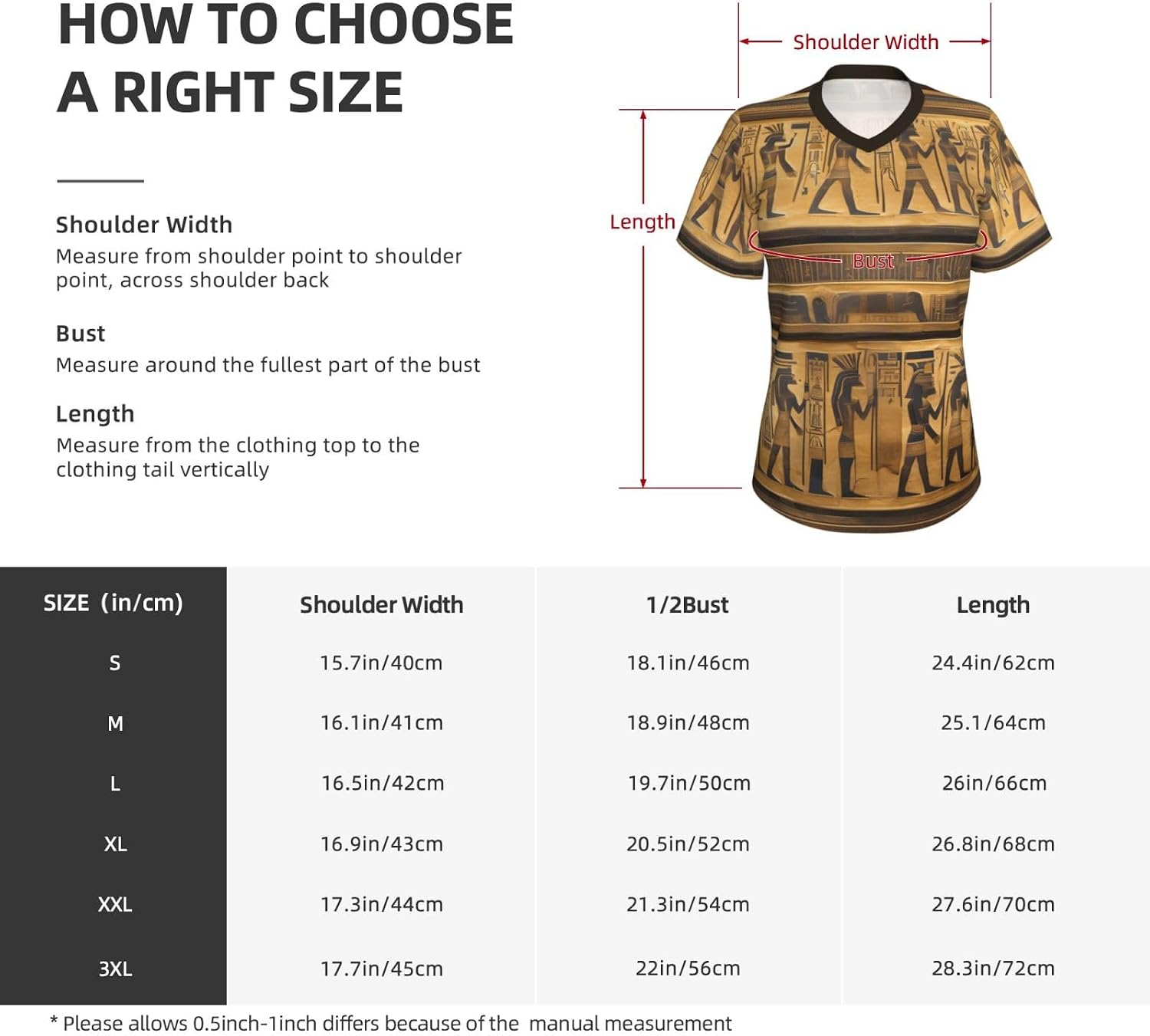 Womens Egypt Hieroglyphics Print Short Sleeve V Neck T-Shirts Casual Breathable Tee Basic Summer Tops 2026