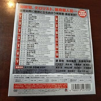 Amazon.co.jp: 昭和刑事ドラマ大都会DVDBOX 全巻 闘いの日々