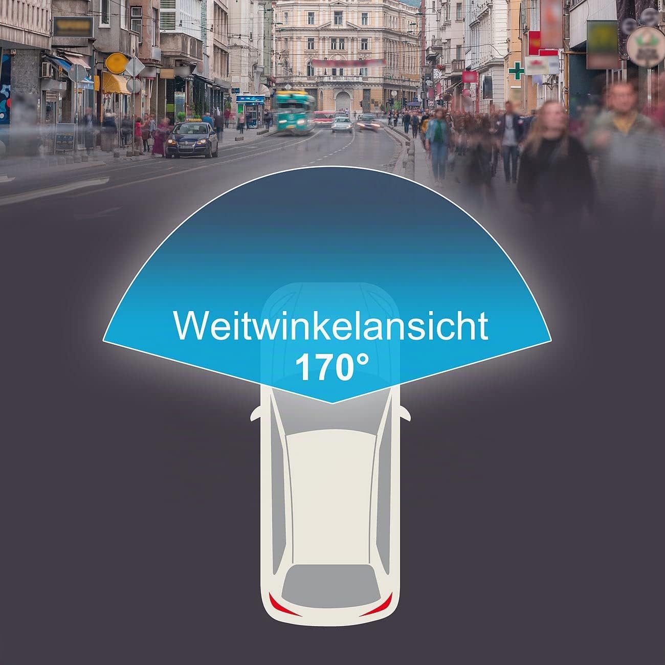 NavGear Dash Kamera: 4K-UHD-Dashcam mit GPS, Nachtsicht, WDR, WLAN & App, Sony-Sensor, 140° (Auto Cam, Autocamera, WiFi)