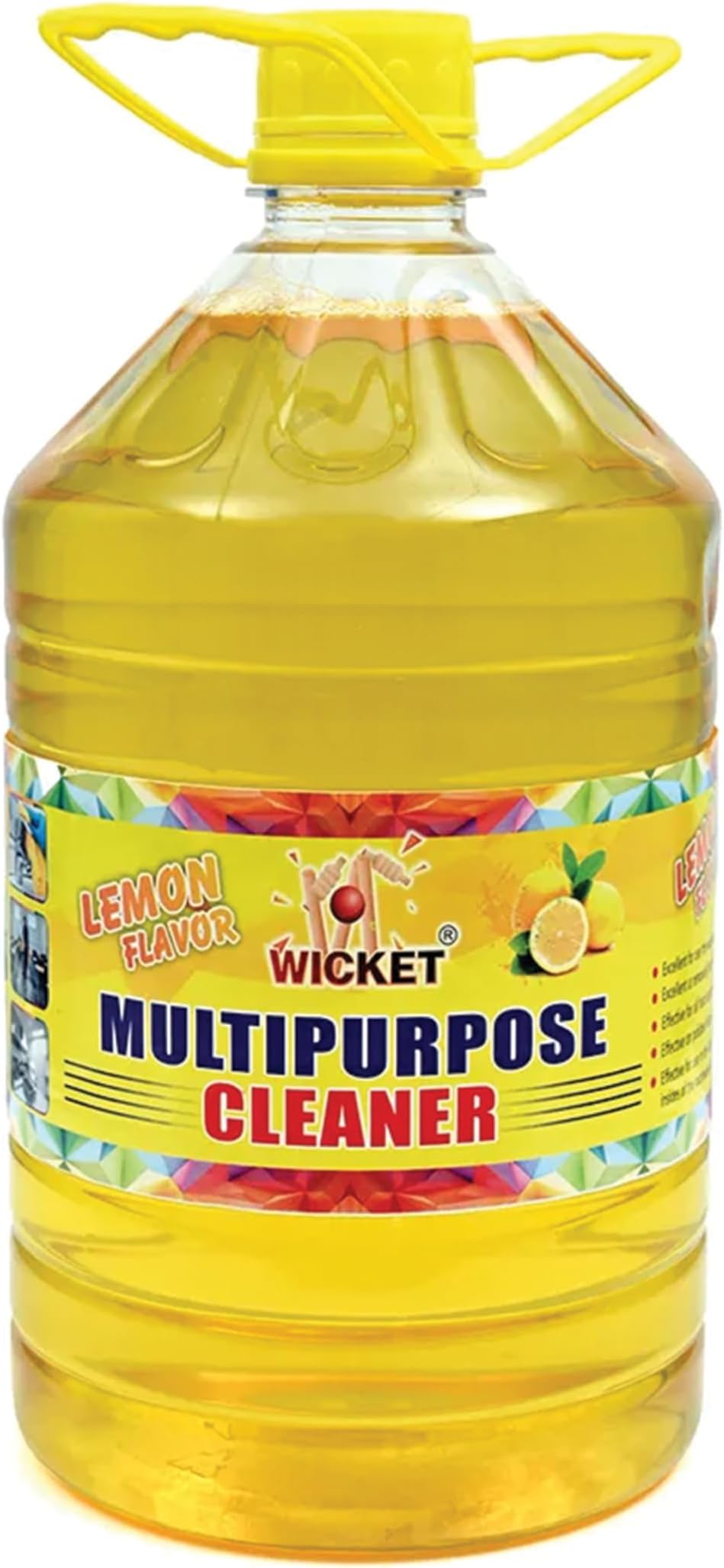 Lemon Multipurpose Cleaner Liquid for Home & Kitchen, All Purpose Floor & Surface Cleaner, Fresh Citrus Fragrance, Effective Dirt & Grease Removal, Daily Household Cleaning Solution