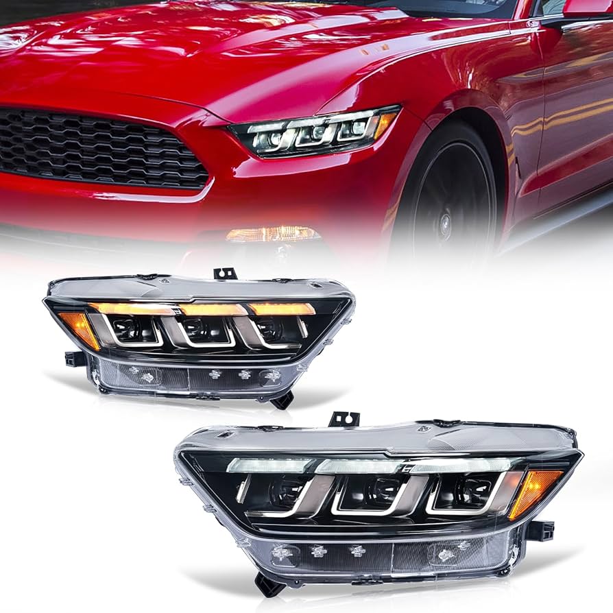 2015年式マスタング社外ヘッドライト 2015年式マスタング社外ヘッドライト Amazon | Archaic フォード