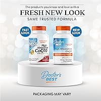 Vista 2 de Suplemento diario CoQ10 Doctor's Best, de alta absorción (0.0035 onzas) 120 cápsulas, DRB-00183, 1, 1